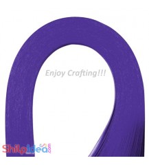 Quilling Paper Strips - Inky Purple - 3mm